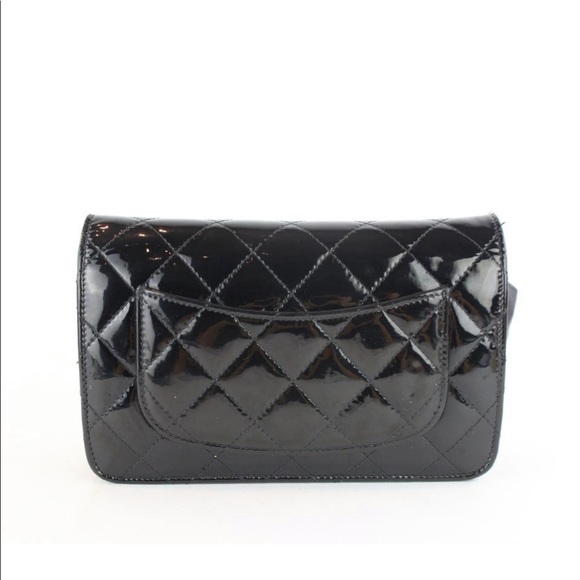Patent Leather black Chanel quilted WOC - Picture 8 of 8